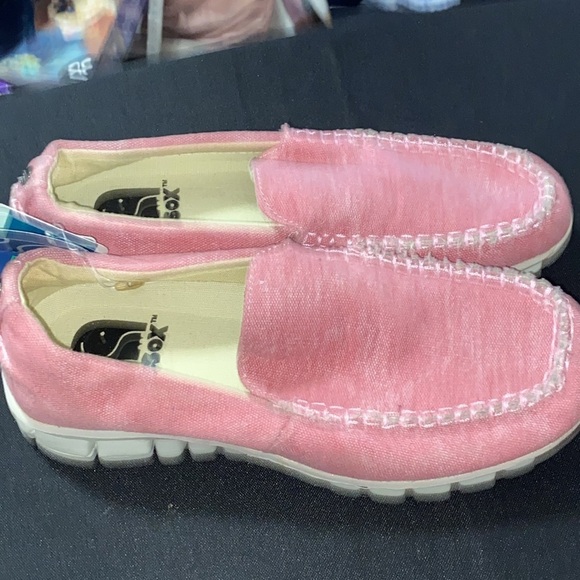 NWT NO SOX WO SIZE 8 SLIP ON LOAFER AEGIS MICROBE SHIELD  LIGHT RED  NEW - Picture 11 of 15